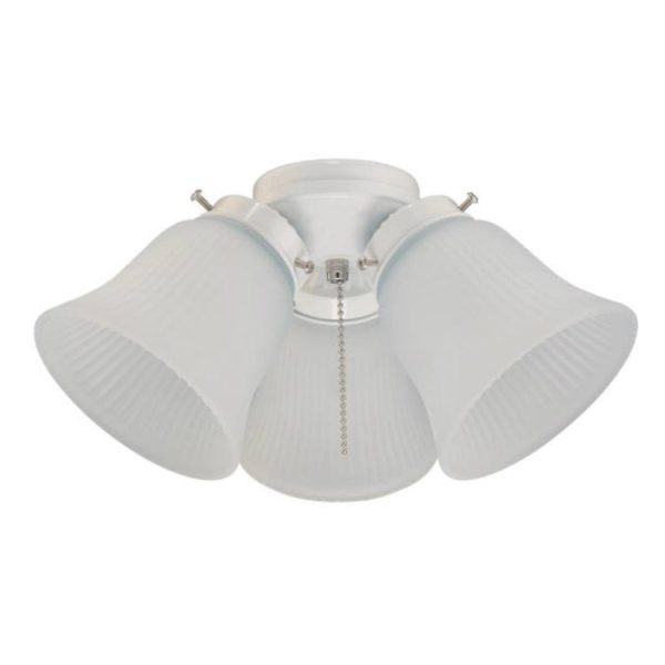 Westinghouse 77847 Three-Light LED Cluster Ceiling Fan Light Kit, White, 5 Watts Online now