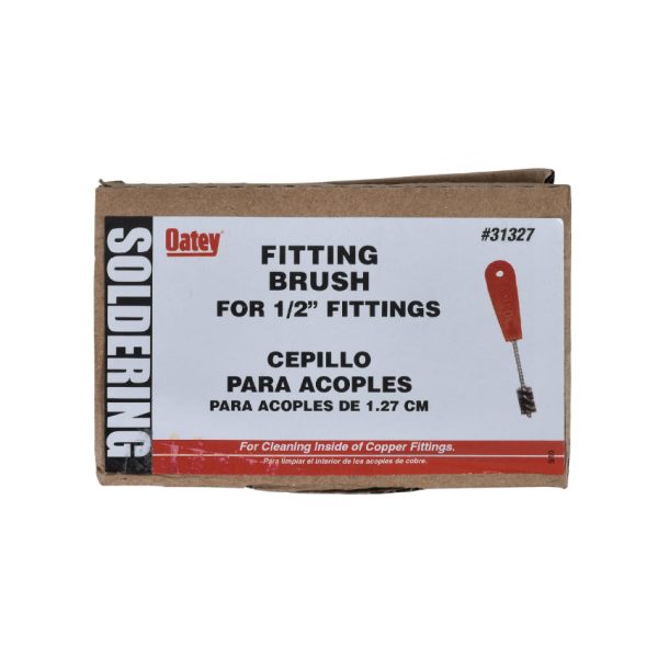 Oatey® 31327 Heavy Duty Fitting Brush with High Carbon Steel Bristles, 1 2  Hot on Sale - Image 2