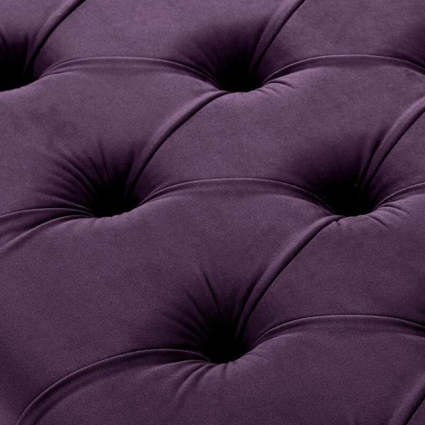 Mosqueda 25.29  Wide Velvet Tufted Rectangle Cocktail Ottoman 5340RR Online now - Image 2