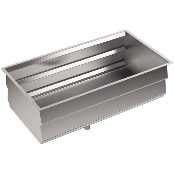 Prolific 33  L x 17-3 4  W x 11  Undermount Single Bowl Kitchen Sink with Accessories, 5747RR Online - Image 5