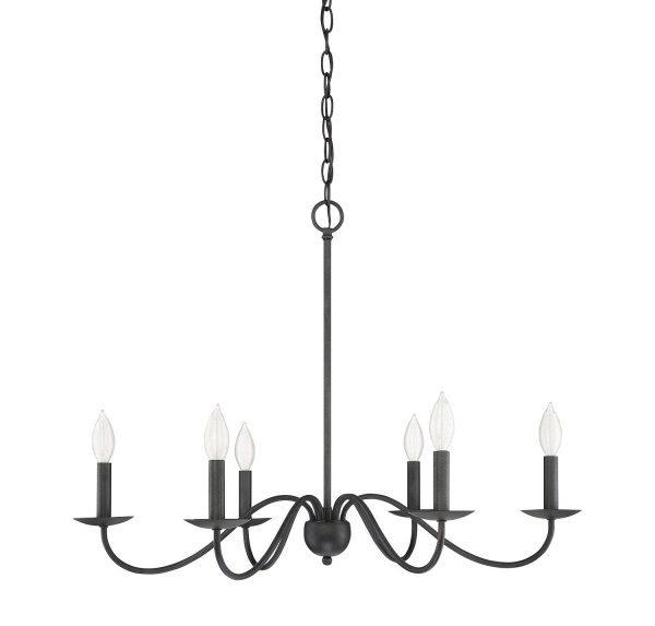 Six Light Chandelier 2293CDR Online Sale - Image 4