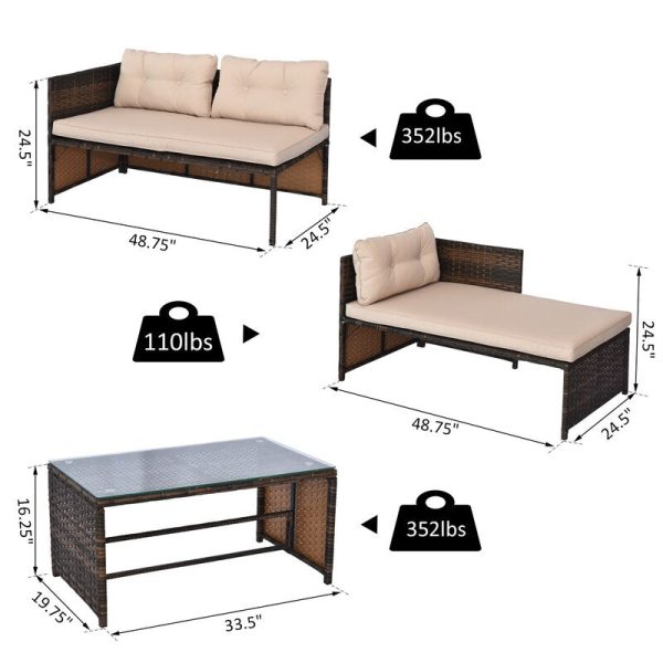 Petekar Seating Group with Cushions 1826AH Cheap - Image 4