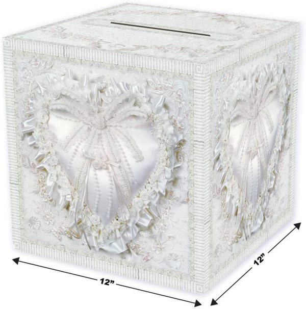 Beistle 50360 Card Box, 12 x 12 Inch (Set of 4) MRM GL2642 Sale - Image 3