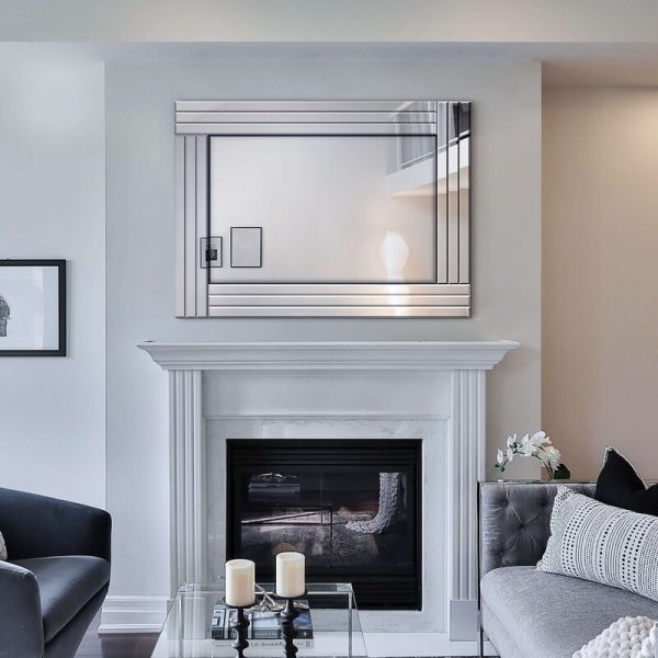 40  x 30  Beveled Edge Vertical Wall Mounted Mirror 30-In X 40-In MRM2429 For Discount