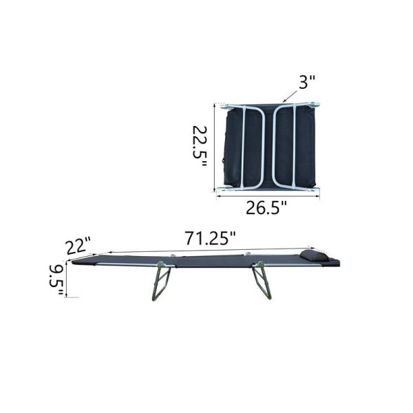 Shelly 71.7   Long Reclining  Single Chaise 1757AH For Discount - Image 4