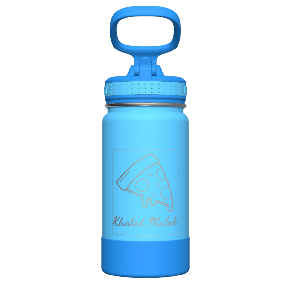 Actives Kids Water Bottle With Straw Lid - customized Cheap - Image 2